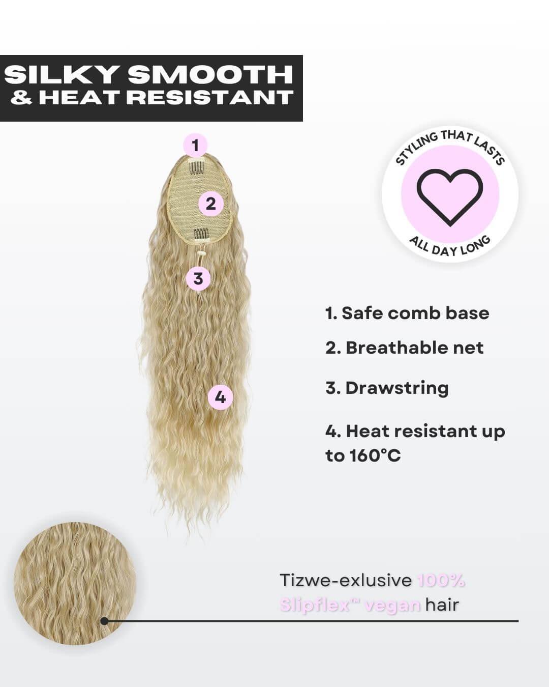 „ALICE“ – 70 cm lockig