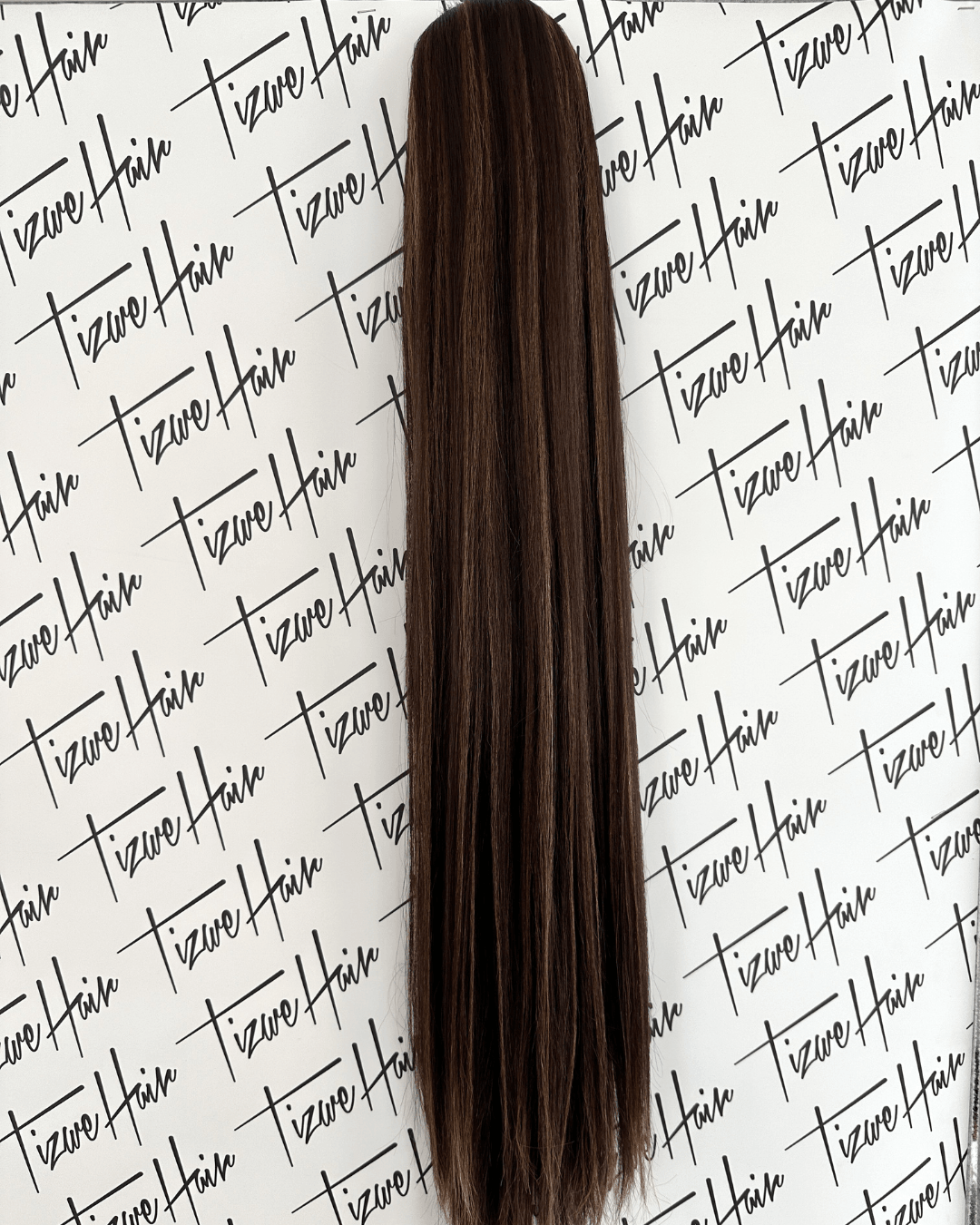 "JULIANA" - PLATT 80cm PREMIUM HÅR - TizweHair